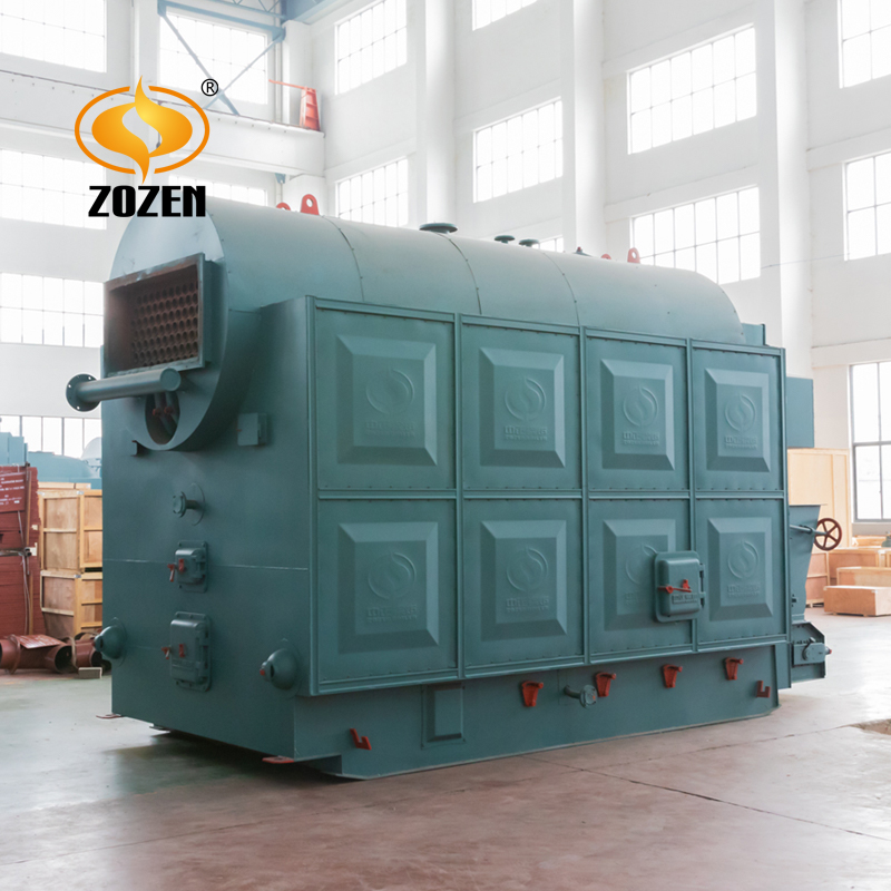 供应SZL-卧式双锅筒燃煤蒸汽锅炉 
